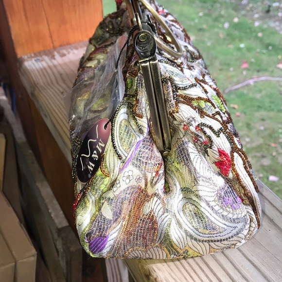 Bead Embellished Handbag purse NWT! - Picture 6 of 9